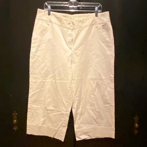 Coldwater Creek Wide Leg Capri